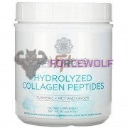 Hydrolyzed Collagen Peptides with Turmeric MCT & Ginger (400 гр: 26 порций), Solumeve