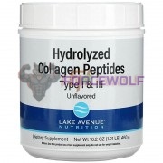 Hydrolyzed Collagen Peptides [Type I & III] (460 гр: 46 порций), Lake Avenue Nutrition