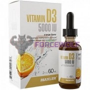 Vitamin D3 Liquid (60 мл: 5000 ме x 120 порций), Maxler