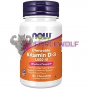 Vitamin D3 (180 шт), NOW Foods