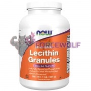 Lecithin Granules [Non-GMO] (454 гр), NOW Foods