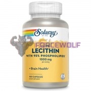 Lecithin [Oil-Free x 95% Phospholipids] (100 шт), Solaray