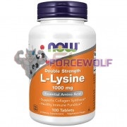 L-Lysine [Double Strength] (100 шт по 1000 мг), NOW Foods