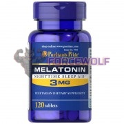 Melatonin (120 шт по 3 мг), Puritan's Pride