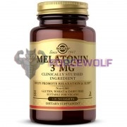 Melatonin (60 шт по 3 мг), Solgar