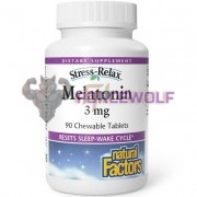 Melatonin (90 шт по 3 мг), Natural Factors