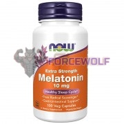 Melatonin [Extra Strength] (100 шт по 10 мг), NOW Foods