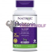 Melatonin [Time Release] (100 шт по 5 мг), Natrol