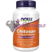 Chitosan [+Chromium] (120 шт), NOW Foods