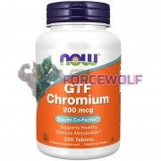 GTF Chromium TRAACS® (250 шт по 200 мкг), NOW Foods