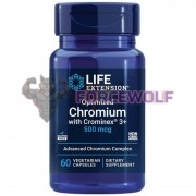 Optimized Chromium [Chrominex® 3+] (60 шт по 500 мкг), Life Extension