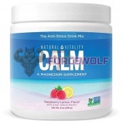 Calm [Magnesium Supplement Powder] (226 гр: 56 порций), Natural Vitality