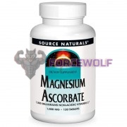 Magnesium Ascorbate [Powder] (227 гр: 181 порций), Source Naturals
