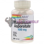 Magnesium Asporotate™ 400 мг (120 шт), Solaray