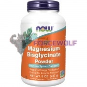 Magnesium Bisglycinate Powder (227 гр), NOW Foods