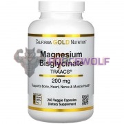 Magnesium Bisglycinate TRAACS® (240 шт), California Gold Nutrition