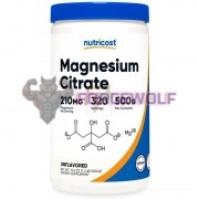 Magnesium Citrate [Powder] (500 гр: 320 порций), Nutricost