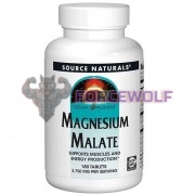 Magnesium Malate (180 шт по 1250 мг), Source Naturals