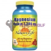 Magnesium Malate (250 шт по 1300 мг), Nature's Life