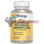 Magnesium Potassium Asporotates™ with Bromelain (120 шт), Solaray