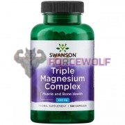 Triple Magnesium Complex (100 шт по 400 мг), Swanson