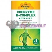 Coenzyme B-Complex [Advanced Formula] (60 шт), Country Life