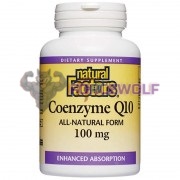 Coenzyme Q10 [All-Natural Form] (120 шт по 100 мг), Natural Factors