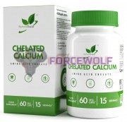 Chelated Calcium (60 шт по 200 мг), NaturalSupp