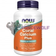 Coral Calcium Plus (100 шт), NOW Foods