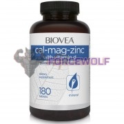 Cal-Mag-Zinc with Vitamin D (180 шт), Biovea
