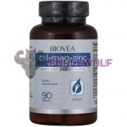 Cal-Mag-Zinc with Vitamin D (90 шт), Biovea