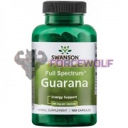 Guarana [Full Spectrum] (100 шт по 500 мг), Swanson